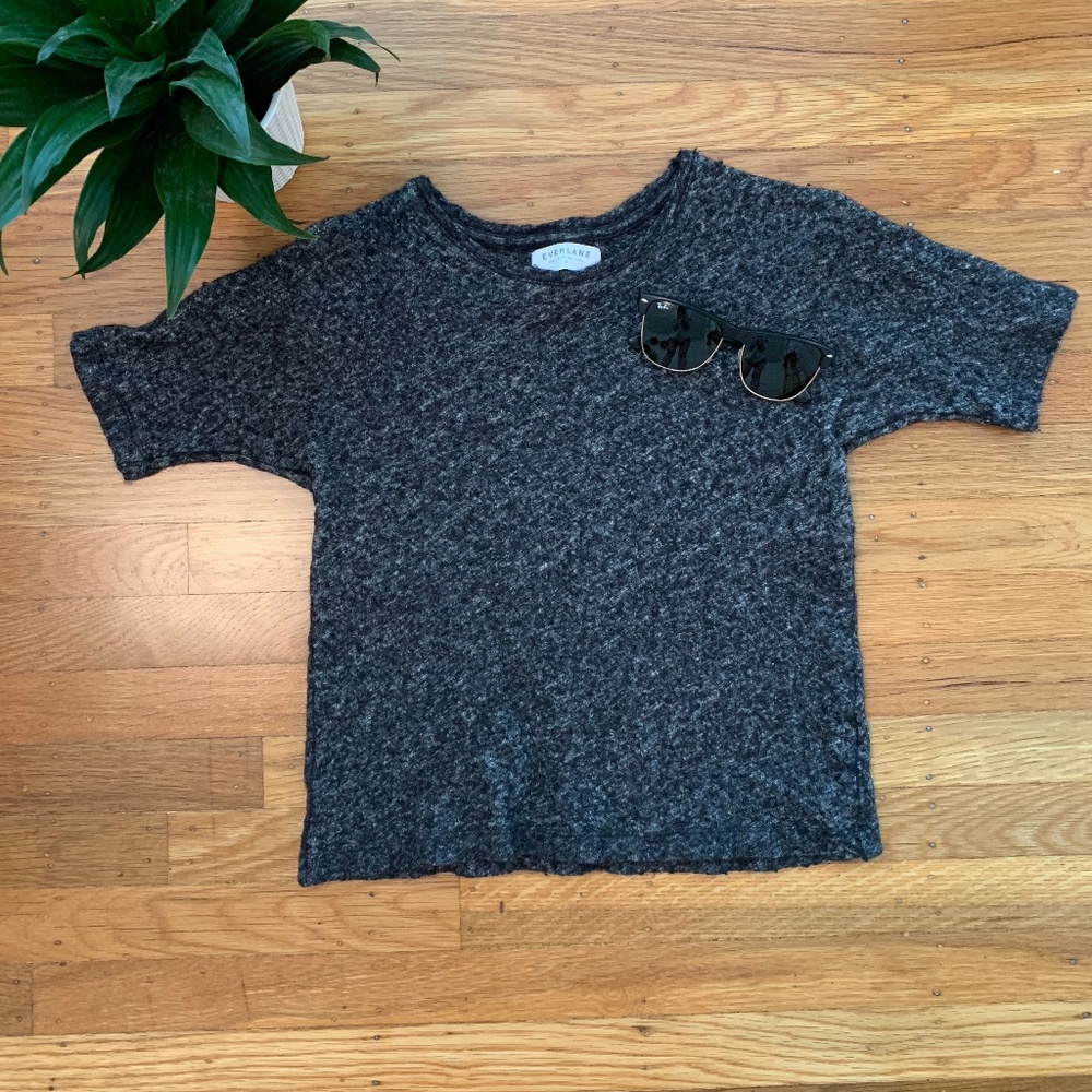Everlane Knitted Crop Sweater Top